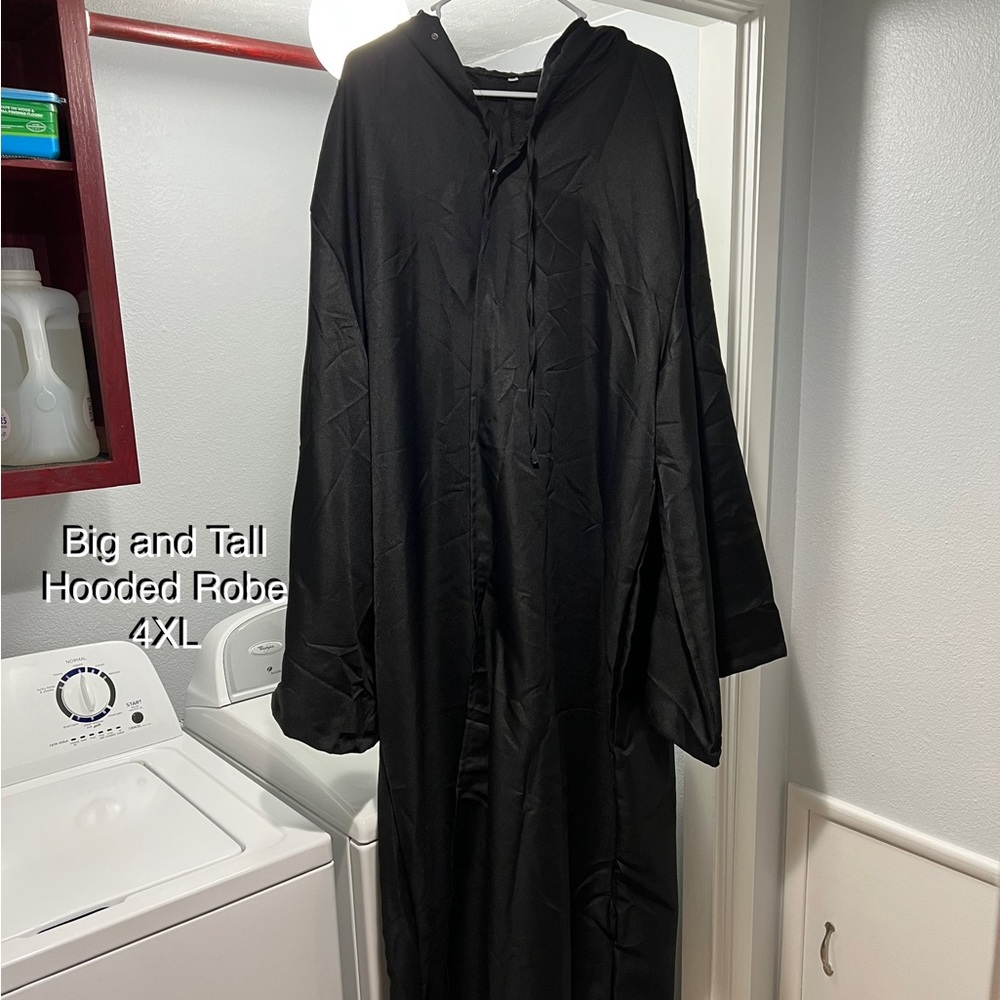 Men’s 4XL Hooded Halloween Robe